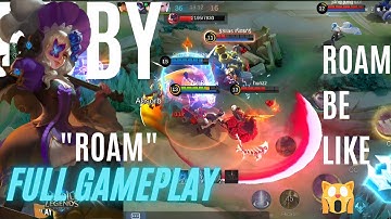RUBY FULL ROAM GAMEPLAY | ROAM BE LIKE🙀 | MOBILE LEGENDS BANG BANG | @warriozeofficial