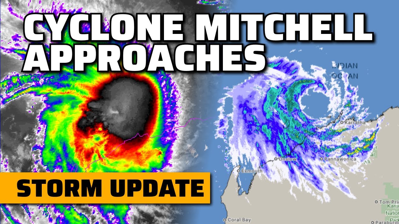 DIRECT HIT INCOMING! Severe Tropical Cyclone Mitchell Rapidly Intensifying