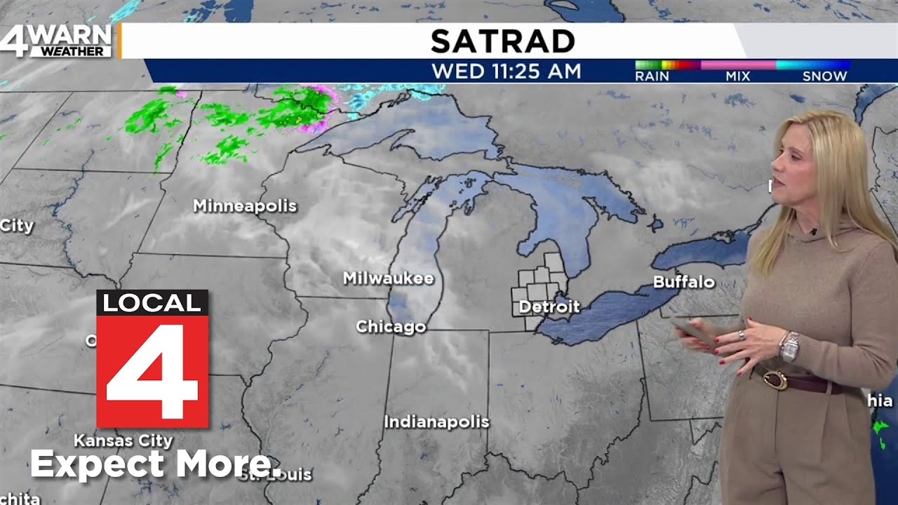 Metro Detroit weather forecast Nov. 19, 2025 -- 4 p.m. Update - YouTube