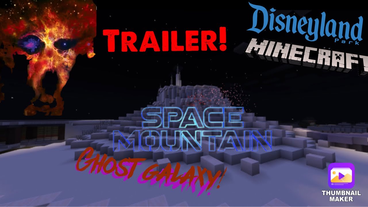 Space mountain Trailer Ghost Galaxy! YouTube