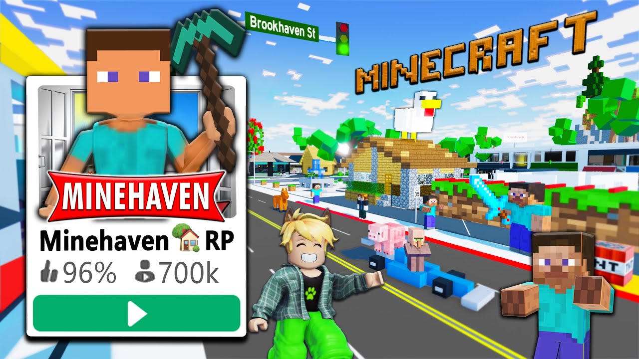 Brookhaven 🏡RP Minecraft! - Roblox