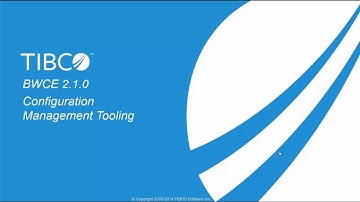 BusinessWorks™ Container Edition: Using Configuration Management Tooling