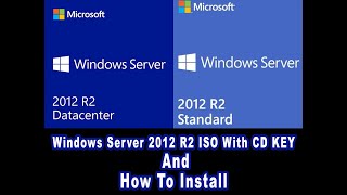 تسطيب ويندوز سيرفر2012 - Install Windows Server 2012 R2