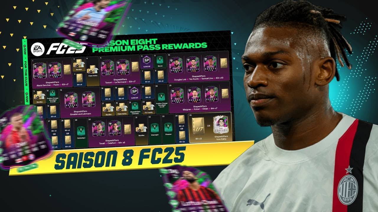 QUEL SONT LES CHOIX A FAIRE DANS LE PASS SAISON 8 SUR FC25 ! (leao ...