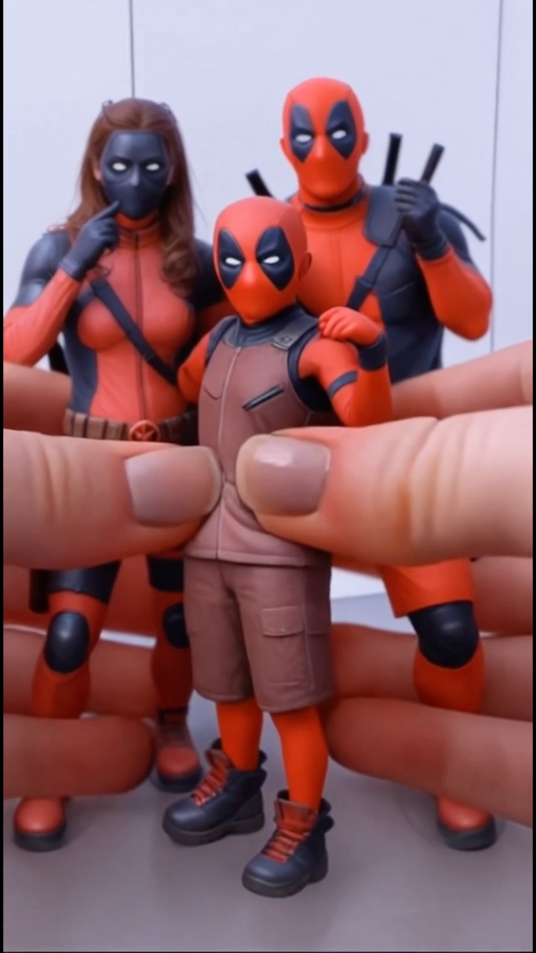 Learn Colors Deadpool Squish #katebrush #shorts #learncolots
