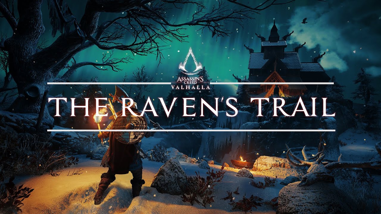 Assassin's Creed Valhalla - THE RAVEN'S TRAIL | SOUNDTRACK MIX   (Atmospheric Exploration Ambient)