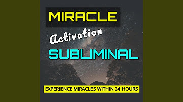 Miracles Will Happen for 24 Hours After Listening | Miracle Activation Subliminal #positivevibes