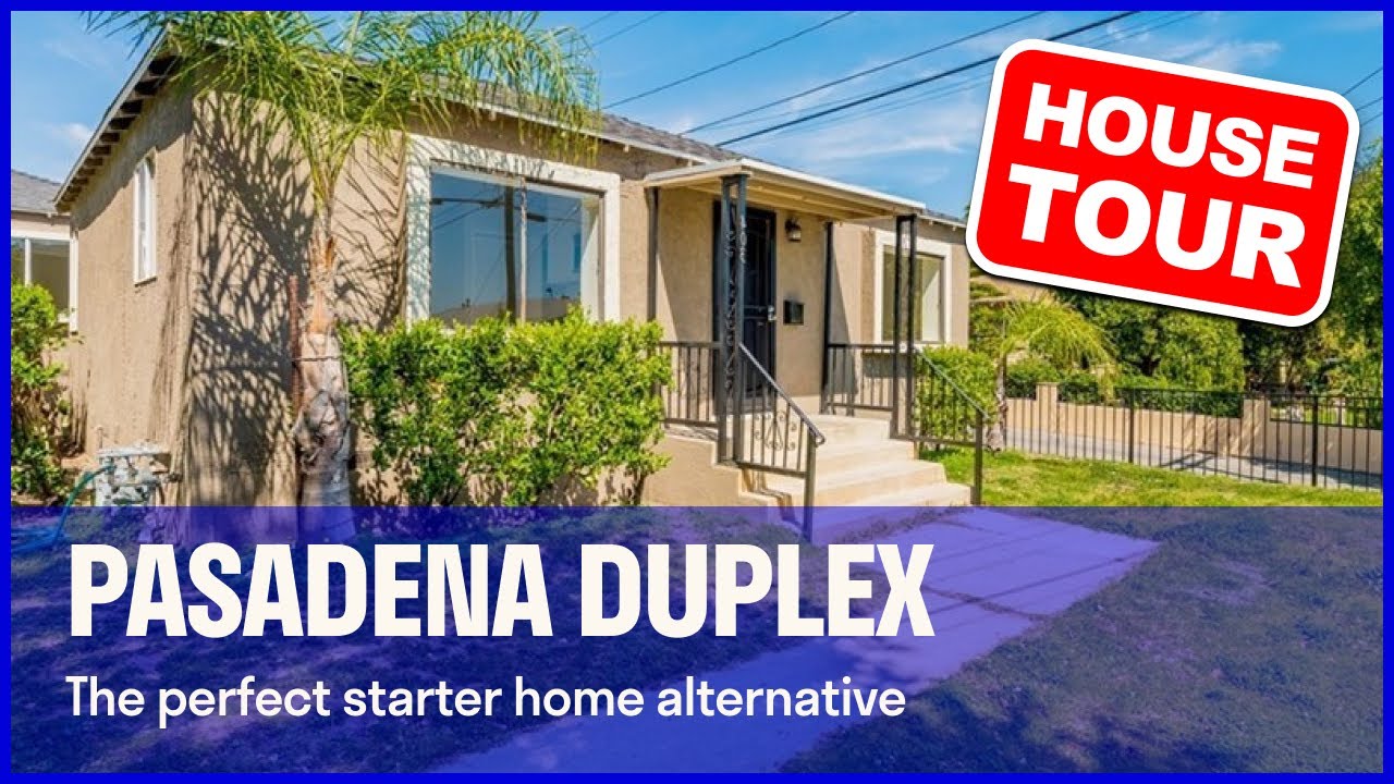House Hack Property Tour + Analysis Pasadena Duplex YouTube