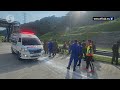 Army truck crash at SUKE Bukit Teratai Toll Plaza injures 15 soldiers