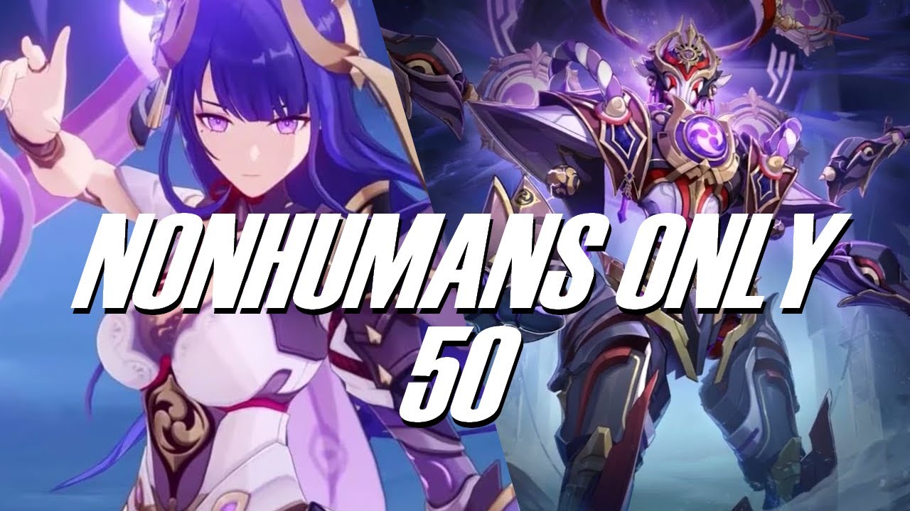 [GI] WEEKLY BOSS RUSH PART 3 | Nonhumans Only Episode 50