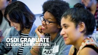 OSDI Graduate Student Orientation