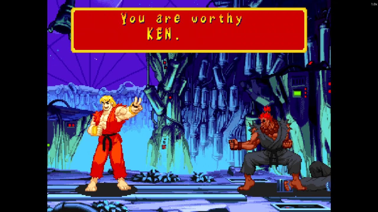 AKUMA & KEN — Flames of Rivalry! | Marvel Super Heroes vs Street Fighter Retro Tag Team