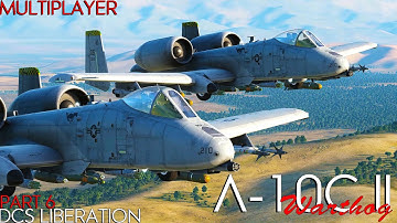 DCS | A-10C II Multiplayer | Syria campaign Part 6