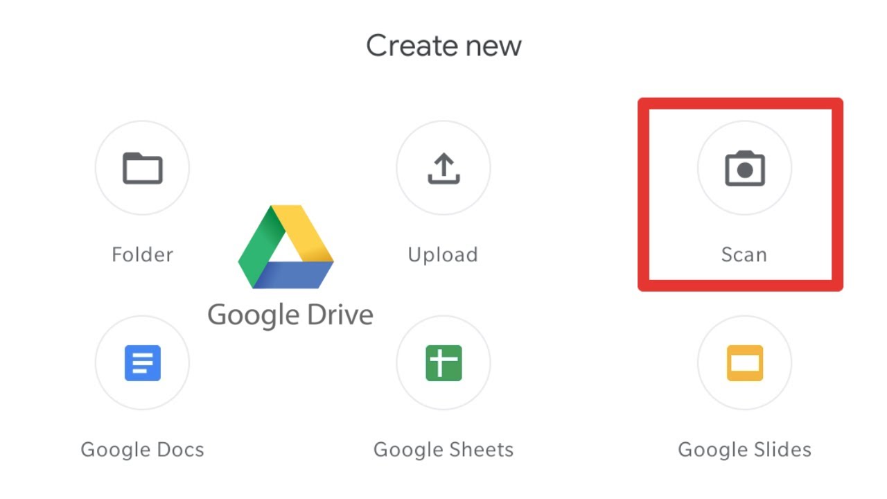 How to Scan a Document Directly from Google Drive YouTube