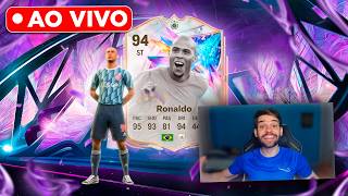 🚨AO VIVO! A MELHOR CARTA do ULTIMATE TEAM! RONALDO 94! FC 26