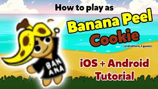 카카오 쿠키런에서 바나나 껍질 쿠키로 플레이하는 방법(모드 튜토리얼, iOS + Android) screenshot 1