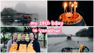 china tour ep. 07: my 18th bday in yangshuo!