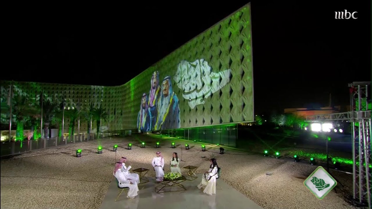 الشاعر عناد الشيباني يلقي قصيدة بمناسبة اليوم الوطني السعودي