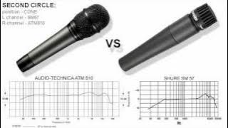 SHURE SM57 & AUDIO-TECHNICA ATM610 - Demo, Soundcheck (comparison)