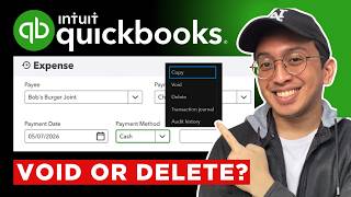 How to Void vs Delete a Transaction in QuickBooks Online (QBO 2026)