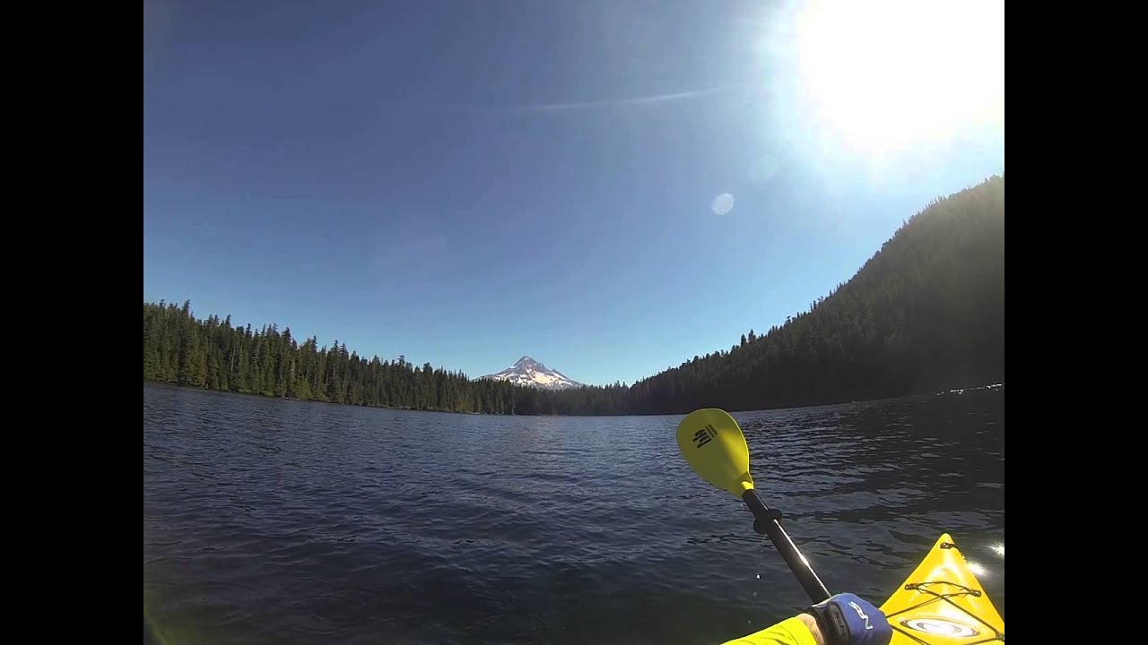 Kayaking Lost Lake near Mt. Hood YouTube
