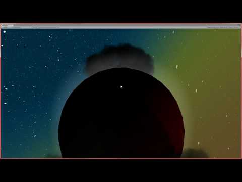 Unity3D : Cloud System with shadows on the spherical planet