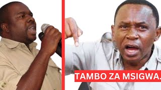 MSIGWA KUMKAANGA SUGU MBELE YA WAJUMBE WACHADEMA ' NITAIONGOZA KANDA HII KWENDA KUPAMBANA NA CCM'