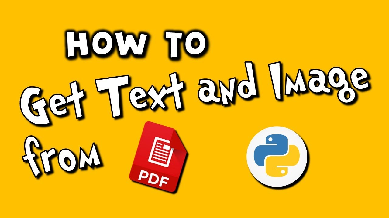 How to Get Text and Image from PDF in Python using PyMuPDF