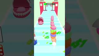 Ice Cream Stack Lv 7 #shortvideos #games #gameplay