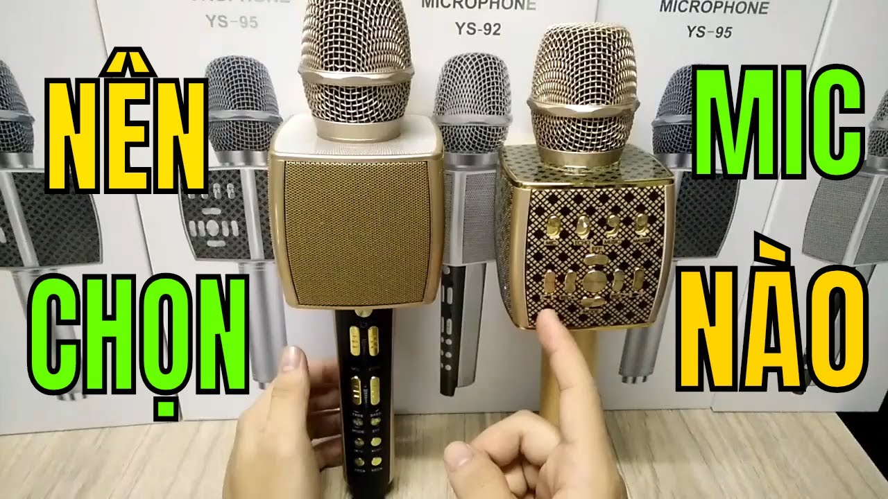  MICRO KARAOKE BLUETOOTH YS 92 V 95 MIC N O HAY H N T V N N N CH N 