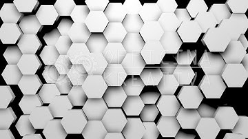 FREE PACK - 3 HONEYCOMB Vol.3 - 3d VJ LOOP - Video Mapping - background - Transition