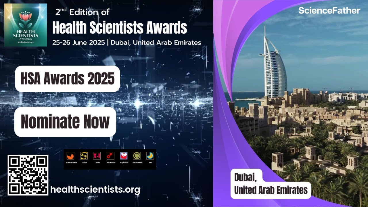 Health Scientists Awards | 2nd Edition of Health Scientists Awards | 25-26 June 2025 | Dubai