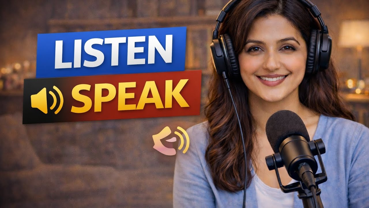 English Listening & Speaking Practice 🗣️ | Slow and Clear for Beginners