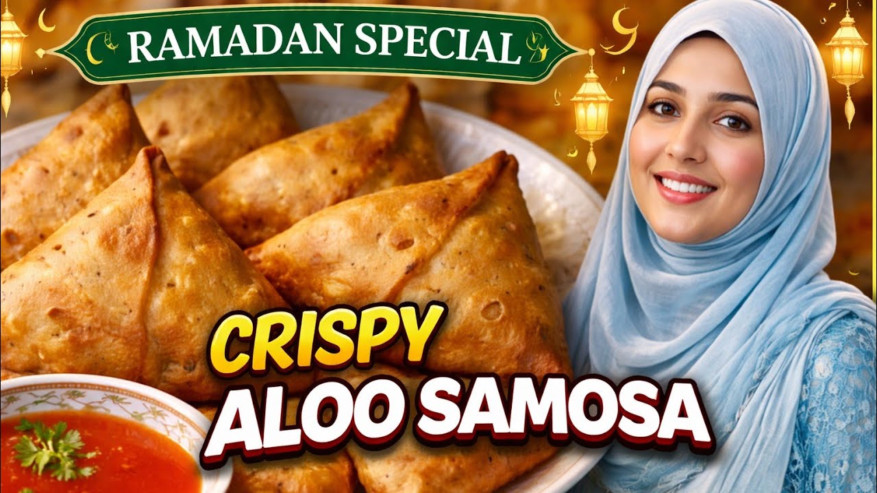 Aloo Samosa Ramzan special Recipe Easy Step by Step Crispy Potato Samosa Alu Samosa Banana Ka Tarika