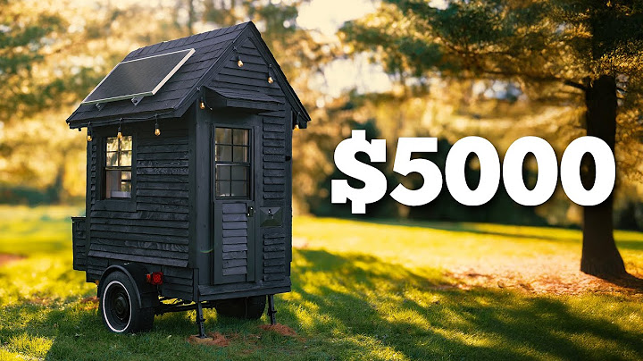 I Built The Worlds Smallest House For $5000 (19sqft)
