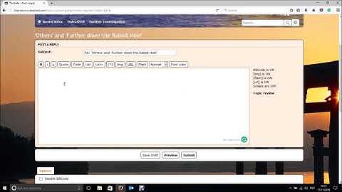 Using the QUOTE function on the Liberation Unleashed Forum 1