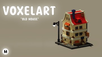 [MagicaVoxel] Voxel art - OLD HOUSE