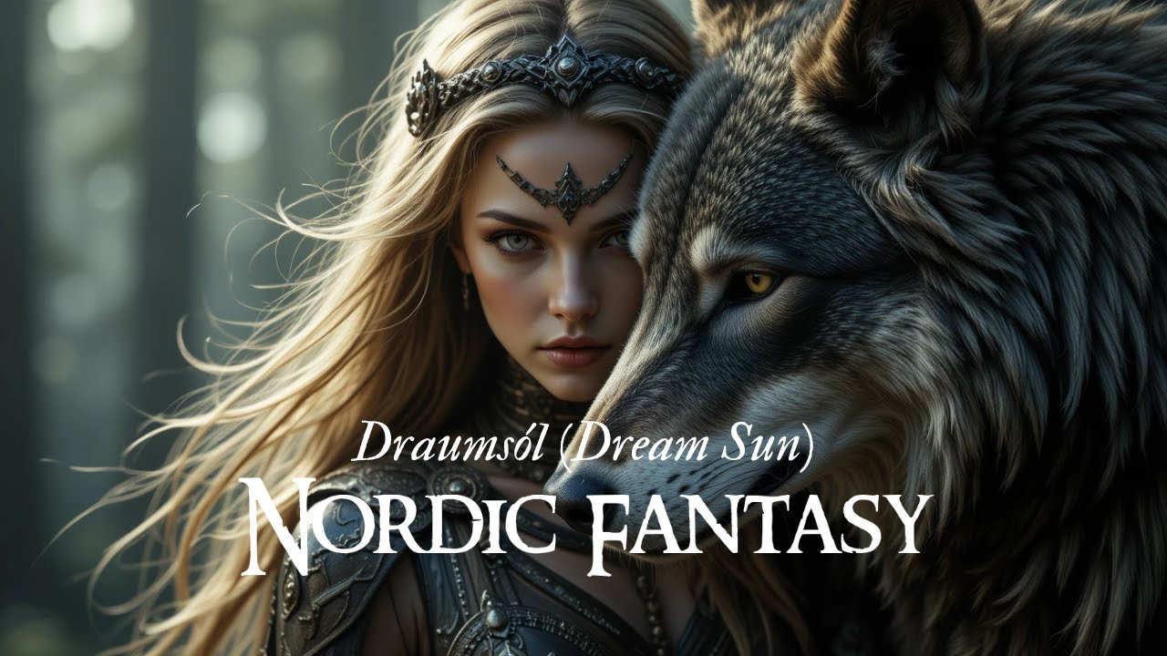 Draumsól (Dream Sun) - Nordic Fantasy Relaxing Music | Old Norse