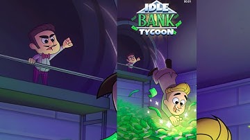 Idle Bank  Tycoon  - Level  1-3 - Gameplay