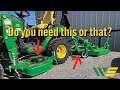 Belly vs. Pull Mower for John Deere 1025R 🚜