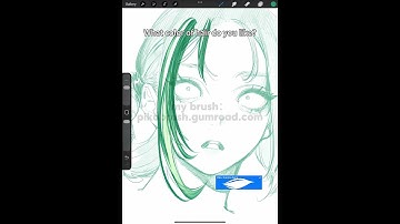 The brush is in the link below in the introduction.#procreate #procreateart #procreatebrushes