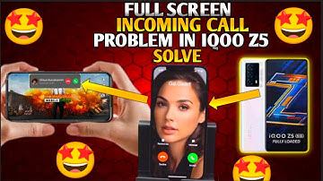 iQOO Z5 Full Screen Call Problem Solution 🔥😍 - Shadan Gamer