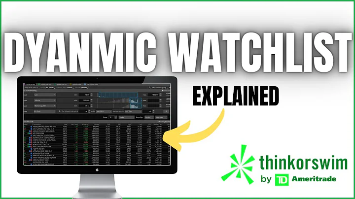 How to Create a Dynamic Watchlist in ThinkorSwim