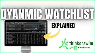 How to Create a Dynamic Watchlist in ThinkorSwim