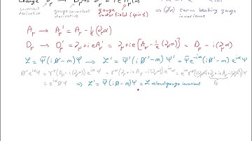 QFT17.2 gauge covariant derivative