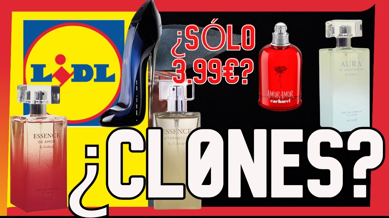 DESCUBRE ¿LOS CLONES ? LIDL PERFUMES MUY ECONÓMICOS A 3 99€ PRÓXIMAMENTE ❤️  - YouTube