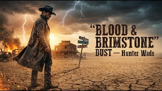 🔥 BLOOD & BRIMSTONE DUST — Hunter Wade | Dark Outlaw Country Rock 🔥
