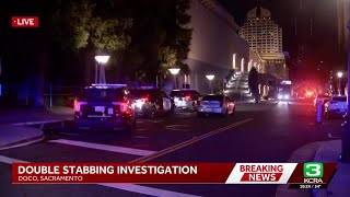 2 people stabbed at DOCO in downtown Sacramento, police say