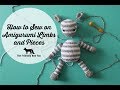 Sew on Amigurumi Limbs and Pieces