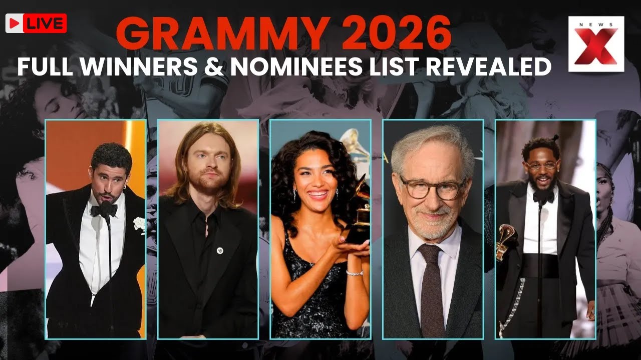 Grammy Awards 2026 LIVE | Full Winners & Nominees Revealed — Who Won, Who Got Snubbed!